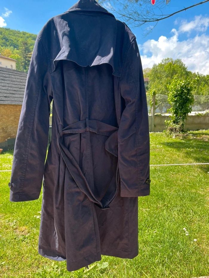 Impair, trench, femme taille 38 ERINLY marine - photo numéro 2