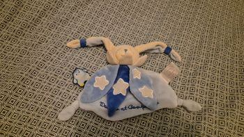 Doudou lapin bleu doudou et compagnie neuf