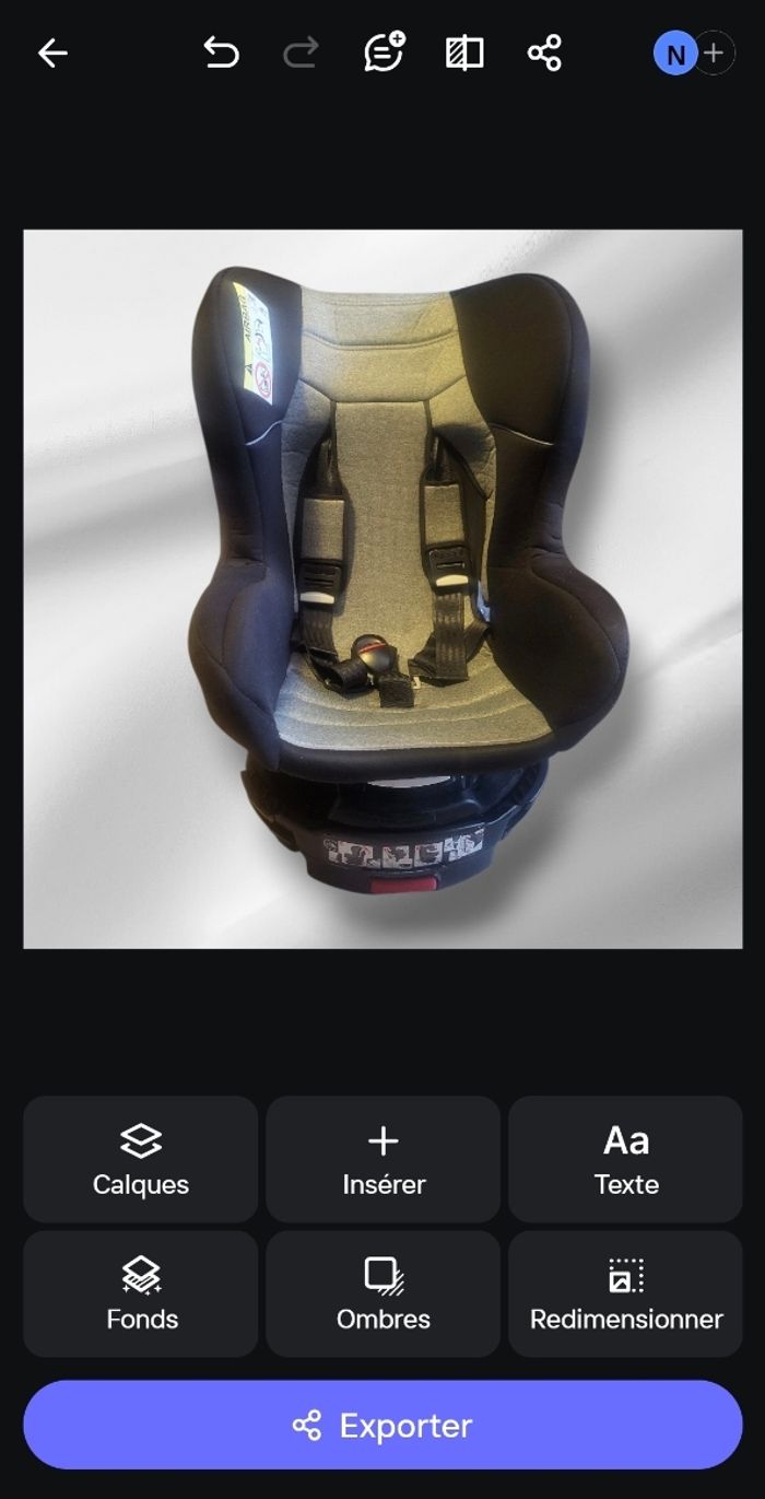 Siege auto 180° isofix tbe - photo numéro 2