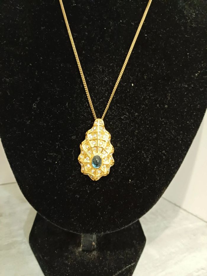 Collier vintage en plaqué or - photo numéro 2