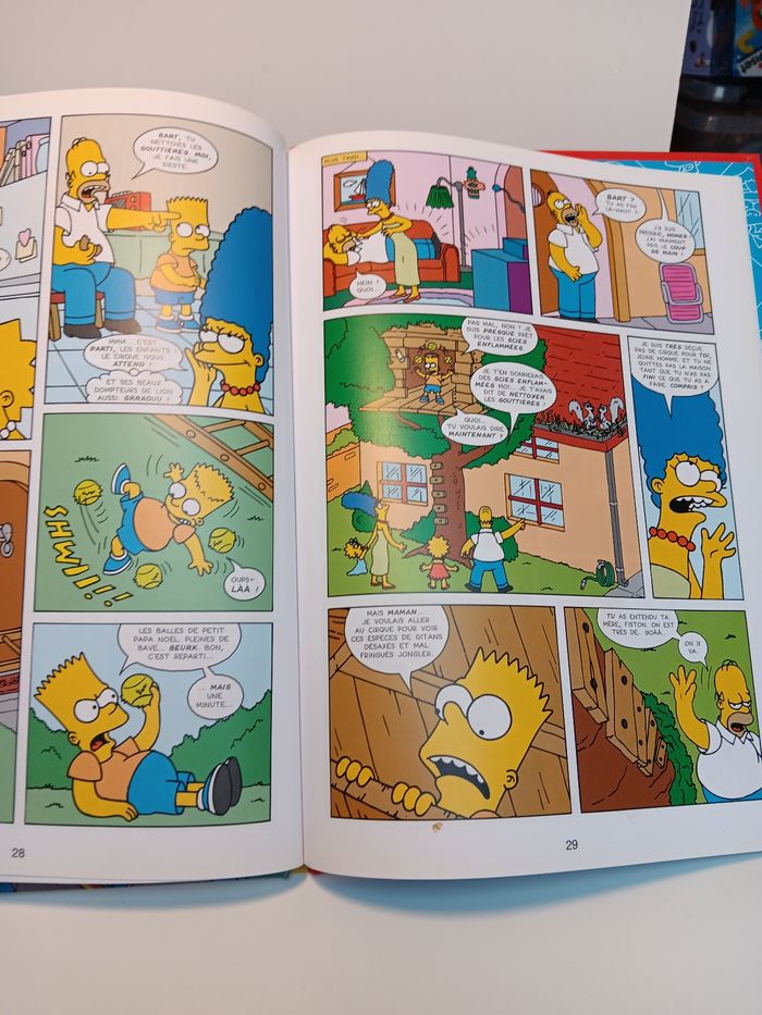 Livre Bande dessinée les Simpson Cirque en folie - photo numéro 6