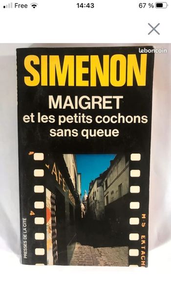 Maigret et les petits cochons sans queue