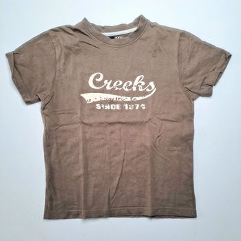 T-shirt kaki creeks 8 ans