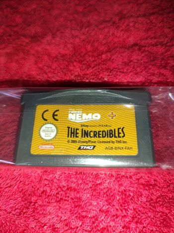 The incredibles Nintendo gameboy advance