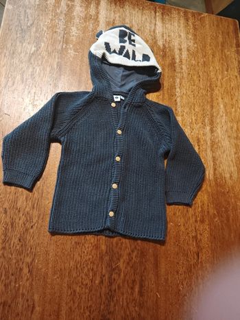 Gilet garçon taille 18 mois