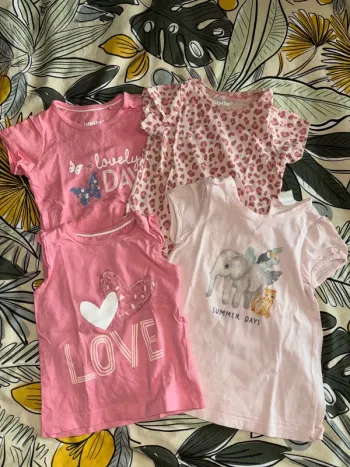 Lot de 4 t-shirt