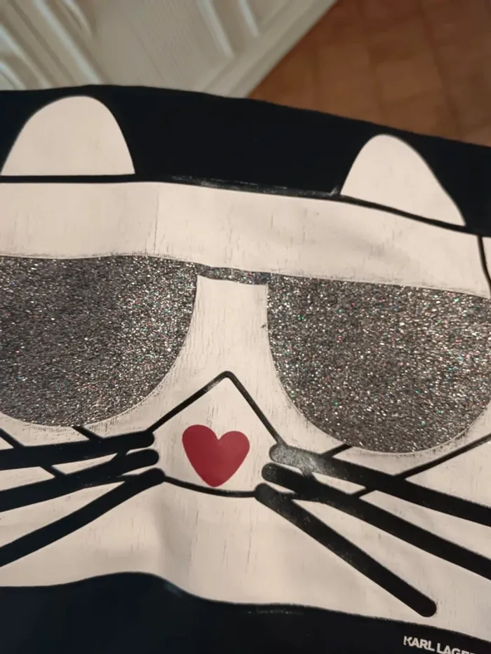 Teeshirt taille S Karl Lagerfeld choupette - photo numéro 7