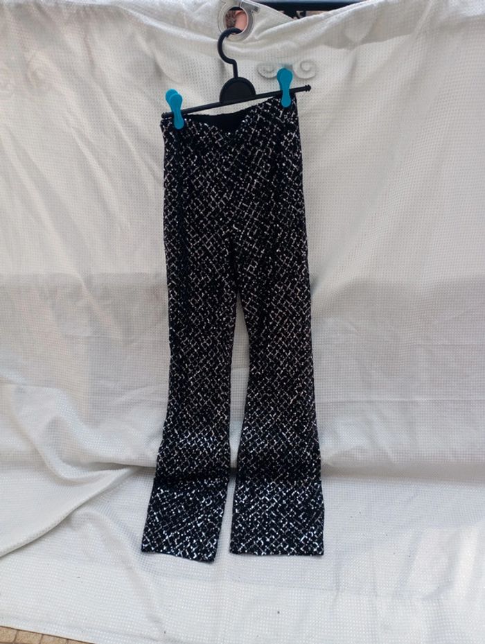 Pantalon noir à sequins - AMISU taille 36