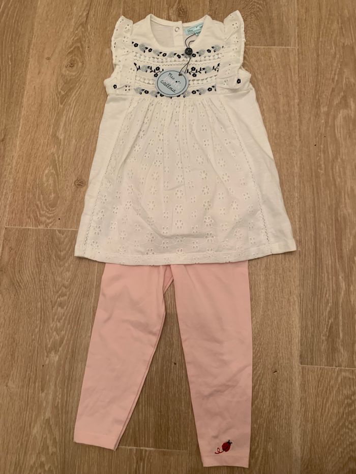 Ensemble fille robe et legging - photo numéro 2