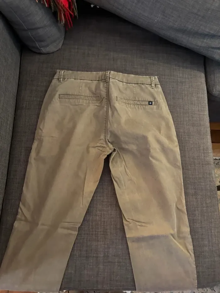 Pantalon léger kaki Bonobo - Taille 36 - photo numéro 3