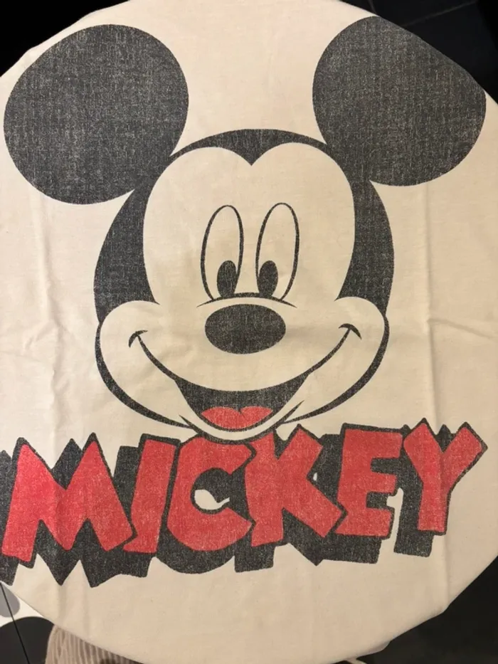 T-shirt Mickey - H&M - Taille S - photo numéro 3