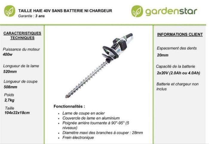 Taille haie - photo numéro 4