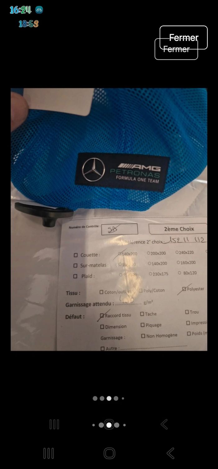 Casquette mercedes amg GR63 neuf - photo numéro 5
