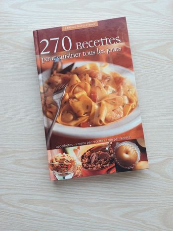 Livre 270 recettes