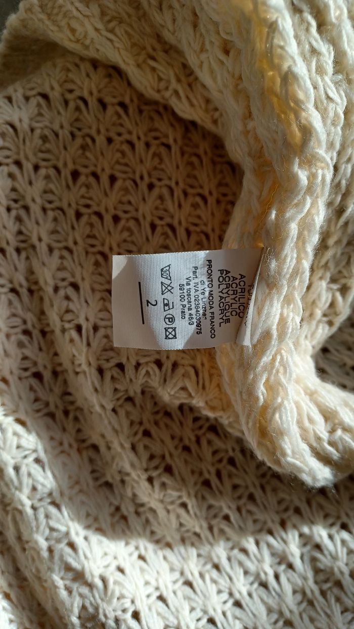 Gilet long et maille ajouré - photo numéro 3