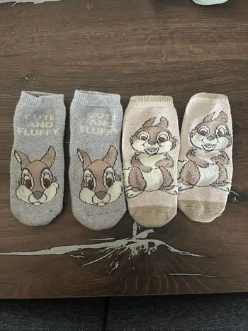 Lot 2 paires de chaussettes antidérapantes Panpan