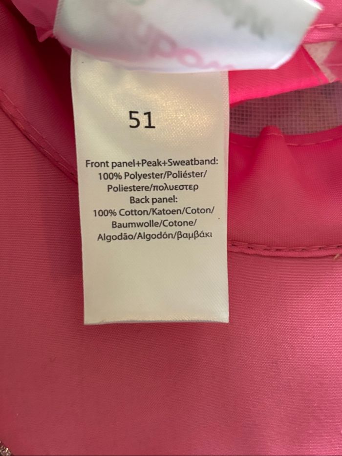 Casquette pailletée Rainbow Unicorn taille 51 cm Neuf - photo numéro 3
