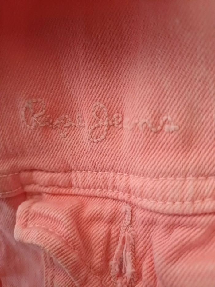 Veste jeans rose Pepe jeans - photo numéro 4