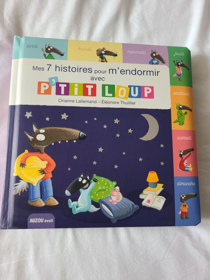 Livre Mes 7 histoires pour m'endormir avec P'tit loup - photo numéro 1