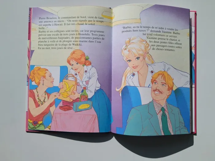 Livre Barbie Hôtesse de l'Air - photo numéro 2