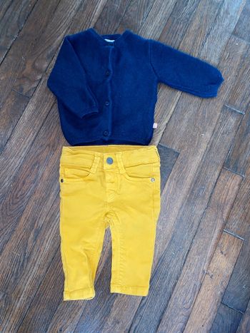 Gilet cadet rousselle et jeans mexx 3 mois