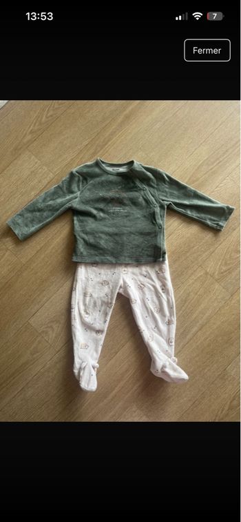Pyjamas deux pièces 