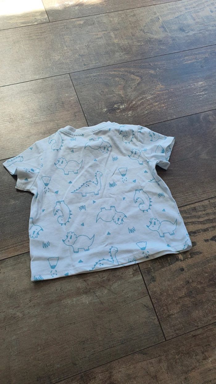 T-shirt tex 6 mois 68 cm en très bon état - photo numéro 3