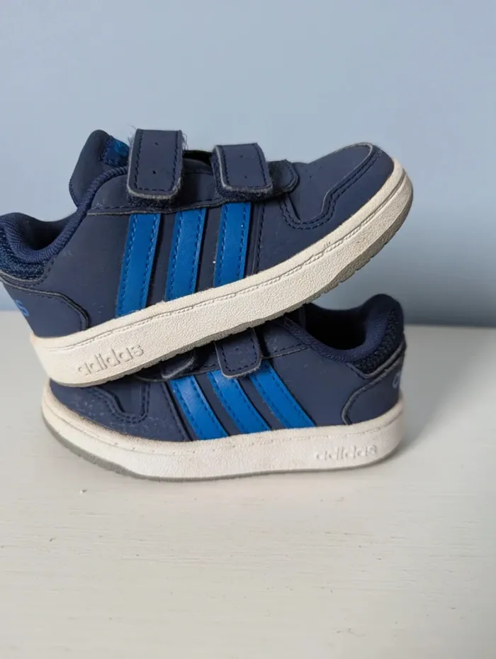 Basket a scratch Bleu adidas 24 - photo numéro 5