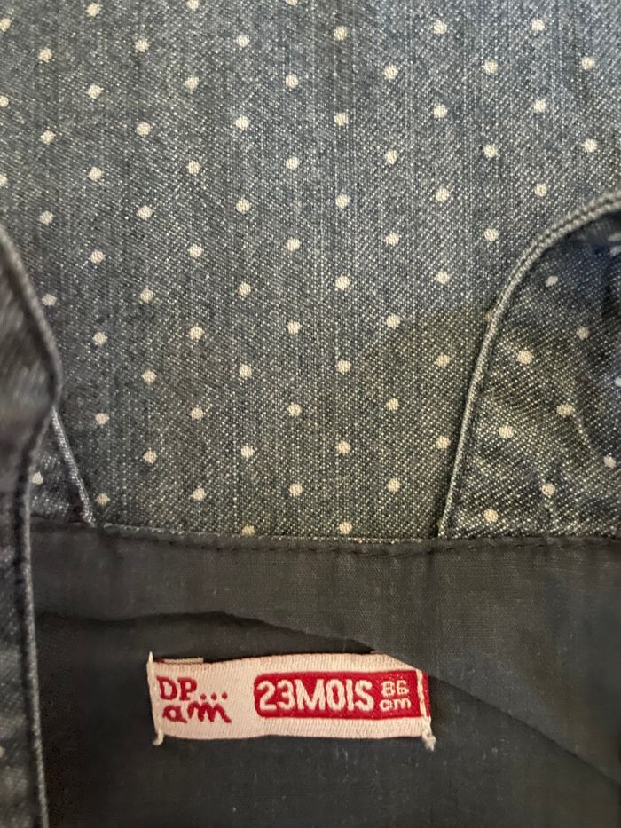 Robe salopette DPAM 23 mois - photo numéro 3