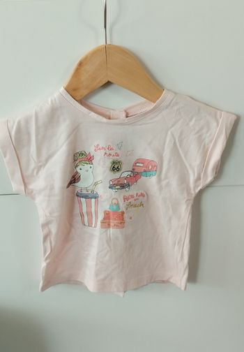 T-shirt MC fille 6 mois sergent major