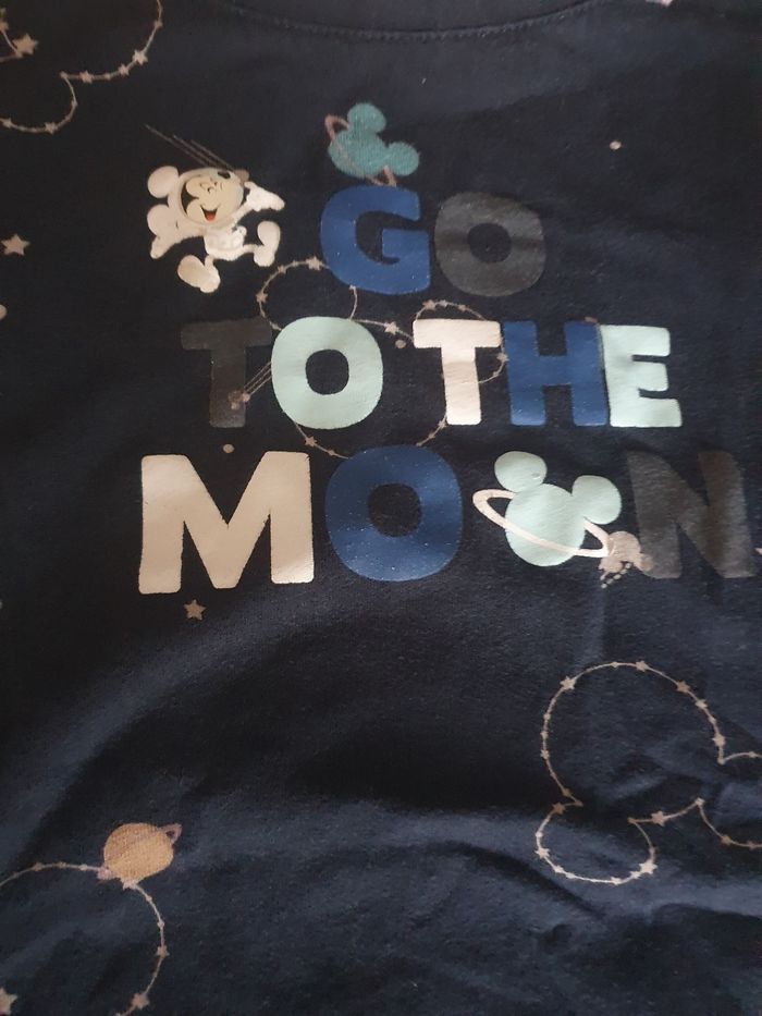 Tee-shirt manche longue minnie T.3ans - photo numéro 2