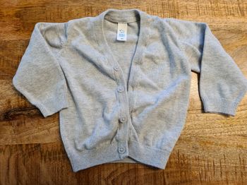 Gilet cardigan 12 mois 80 cm