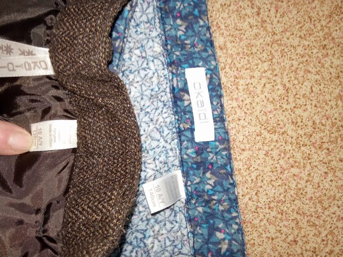 Lot fille Okaïdi 10 ans,140 cm,  hiver , short et jupe - photo numéro 5