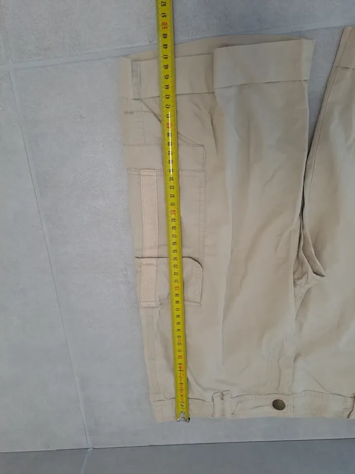 Pantacourt Cargo Beige Mary-Kate and Ashley - T34 - Très bon état - photo numéro 8