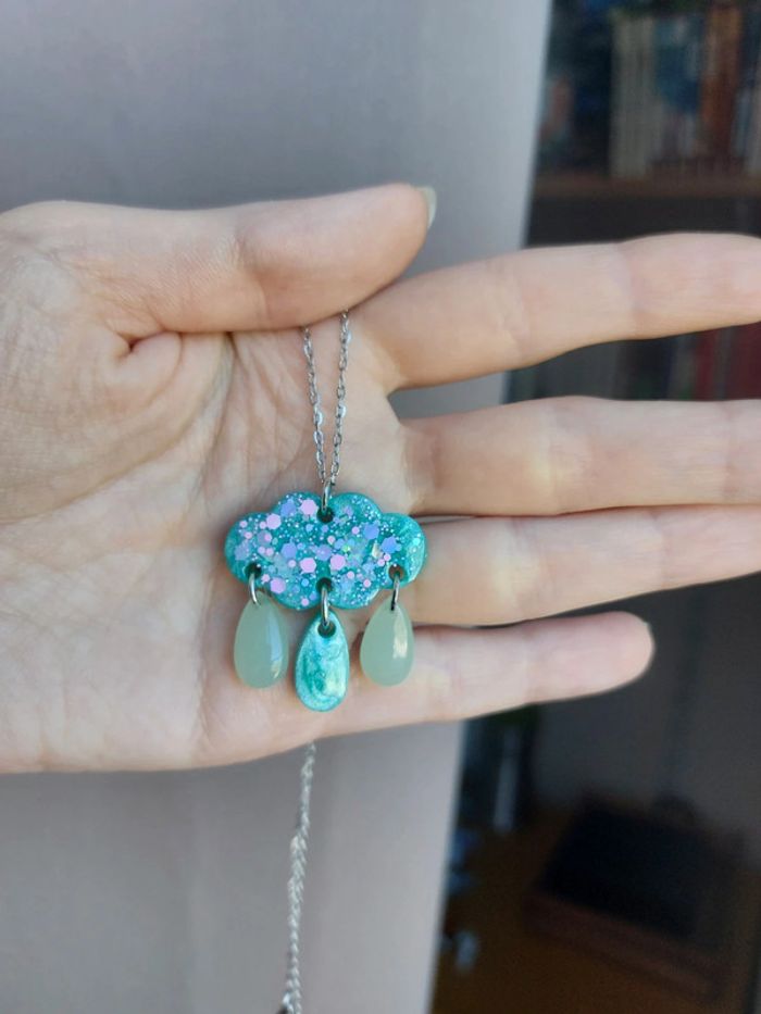 Collier nuage - photo numéro 2