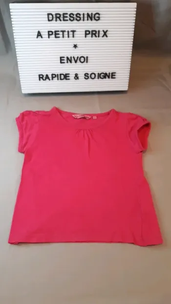 T shirt manche courte 5 ans