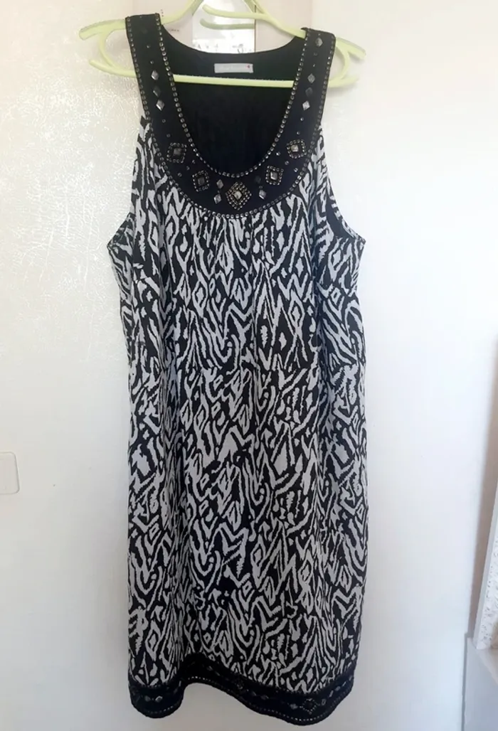 Robe coton bijoux 46 - photo numéro 2