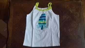1 débardeur fille 4 ans 