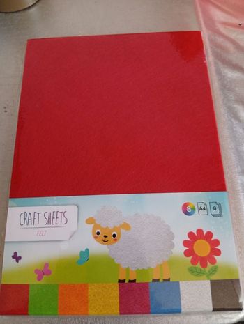 Feutrines divers couleurs 