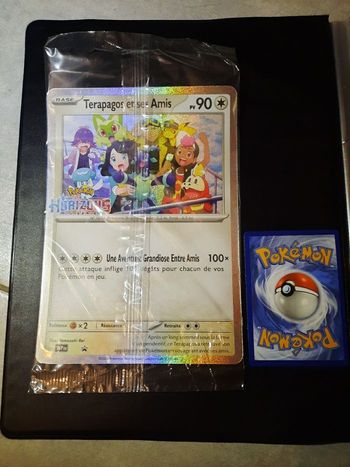 Carte Pokemon Terapagos et ses Amis Stamp Les Horizons SVP FR scellé jumbo