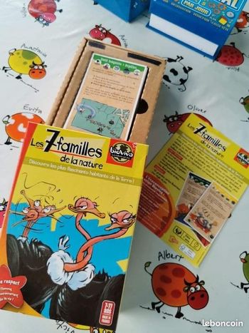 Jeux 7 famille de la nature