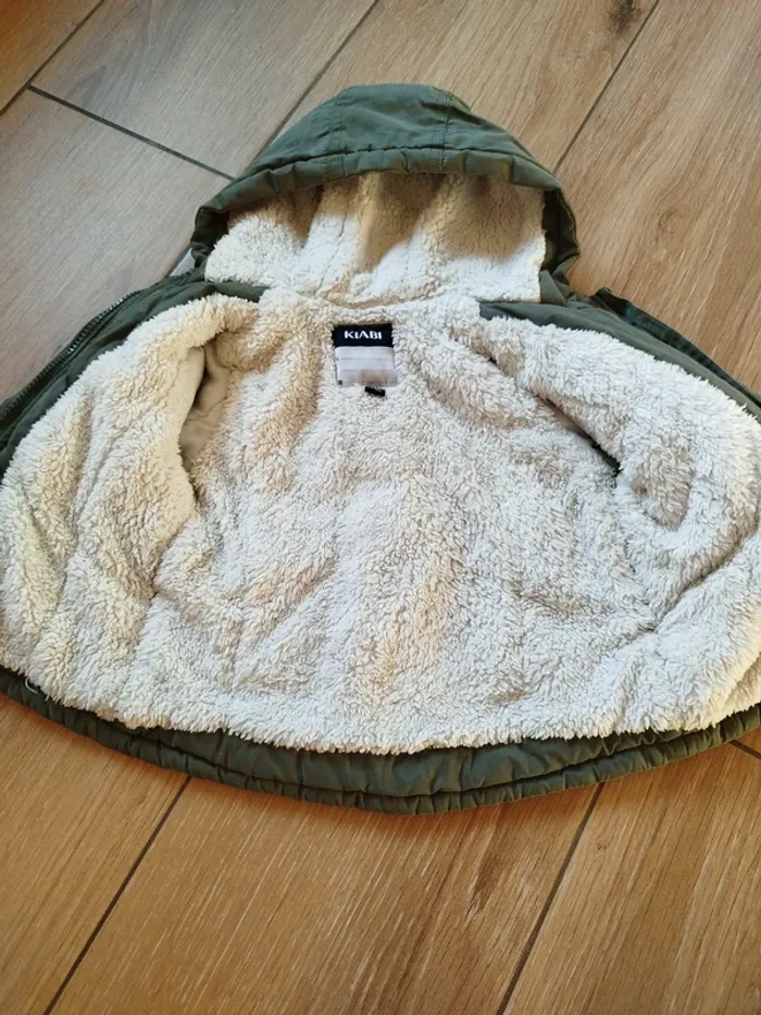 Manteau Kiabi chaud bébé fille 9 mois - photo numéro 2