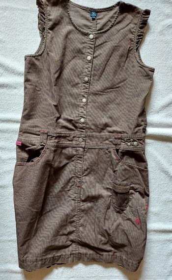 Robe velour terre de marins 12 ans