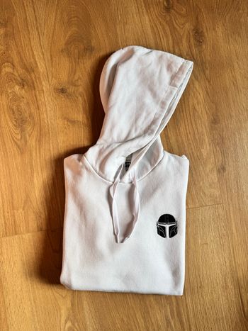 Sweat à capuche Celio The Mandalorian blanc 