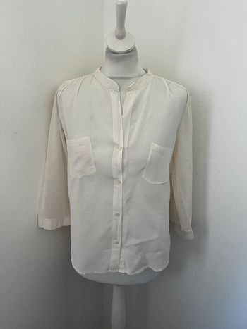 Chemisier écru Maje S