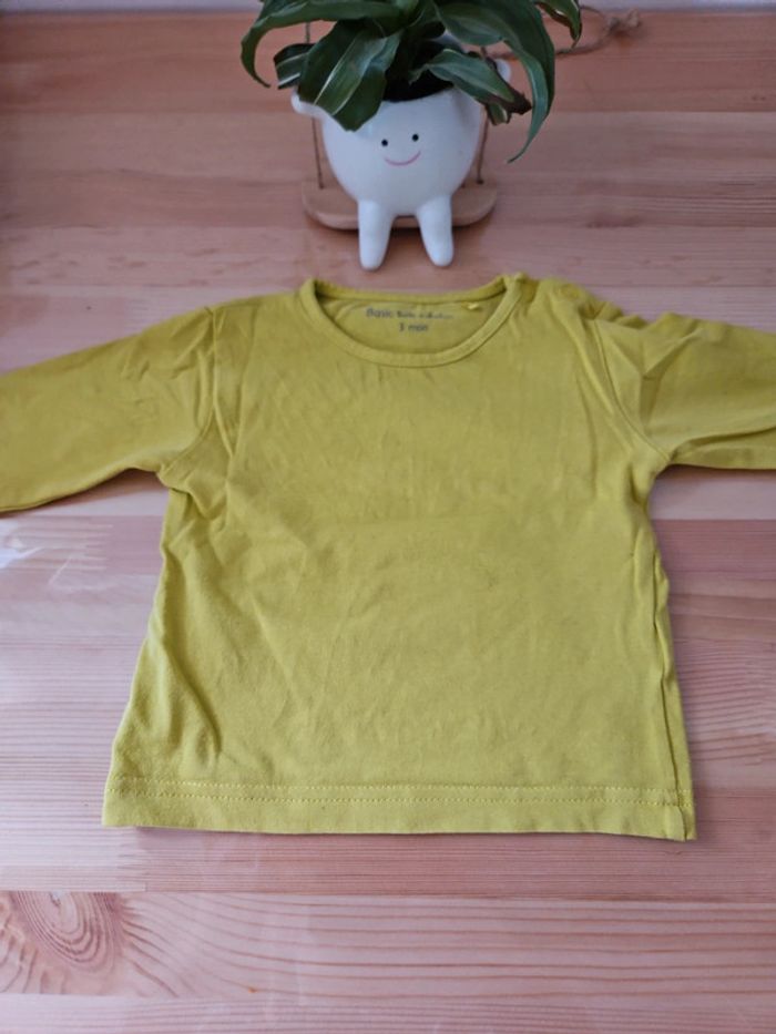 Lot de 5 tee shirt manche longue bébé garçon 3 mois - photo numéro 6
