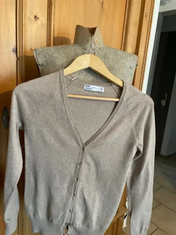 Gilet beige Zara