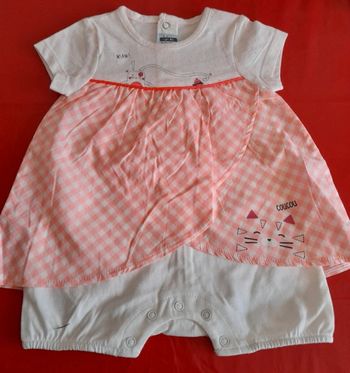 Barboteuse 3 mois Coudemail Neuve