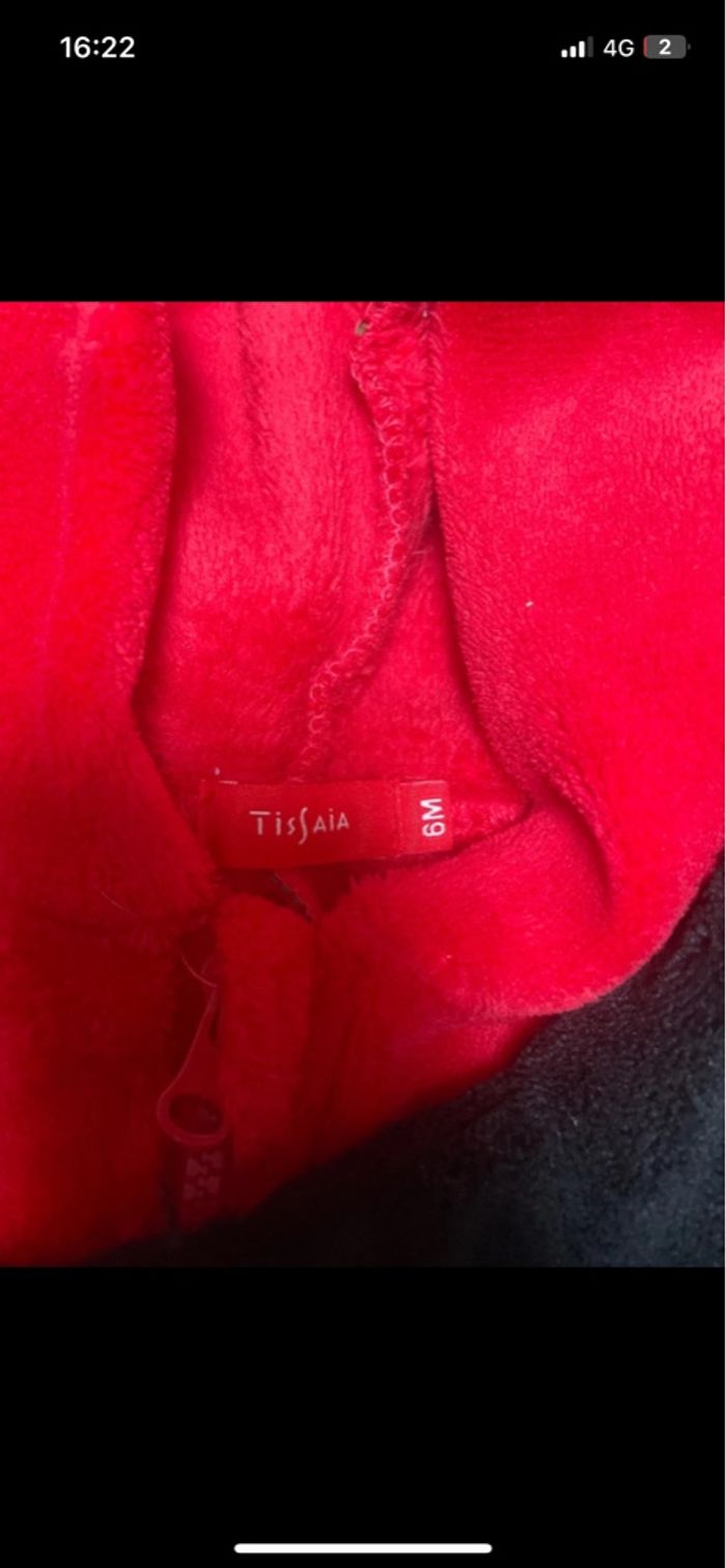 Lot de 5 sur pyjamas 6 mois - photo numéro 2