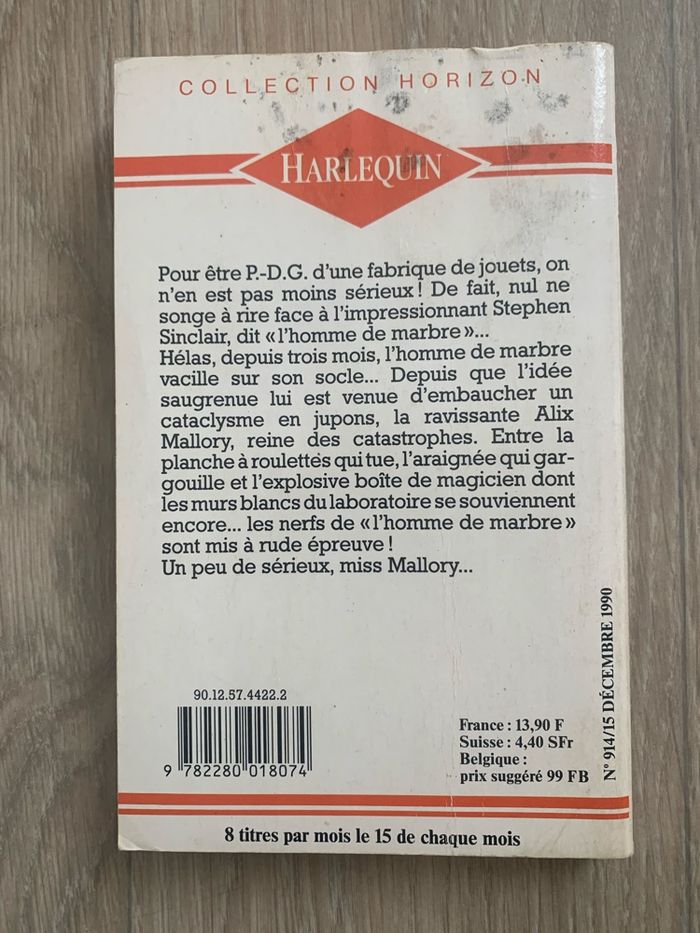 Harlequin - Un peu de sérieux, miss Mallory ! - photo numéro 2